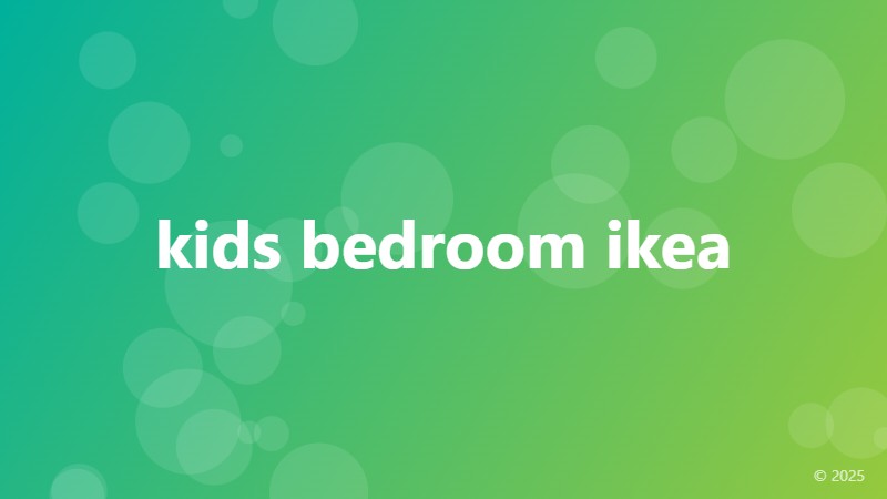 kids bedroom ikea